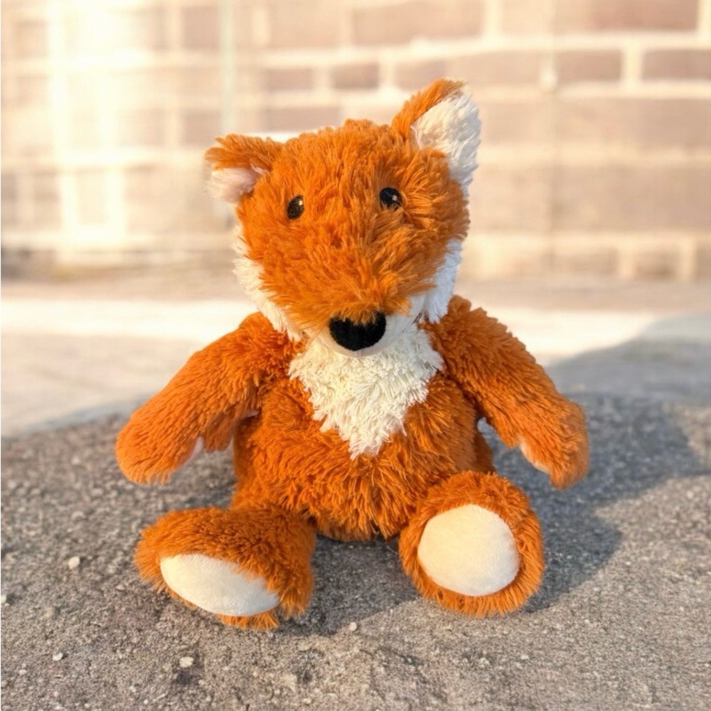 Warmies Fox Heatable & Coolable Weighted Stuffed Animal Plush Microwavable Cozy